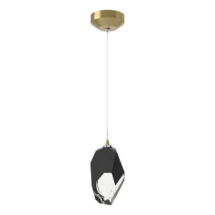 Chrysalis 1-Light Large Pendant 1-Light Black Crystal (BP) in Modern Brass161189-SKT-STND-86-BP0755